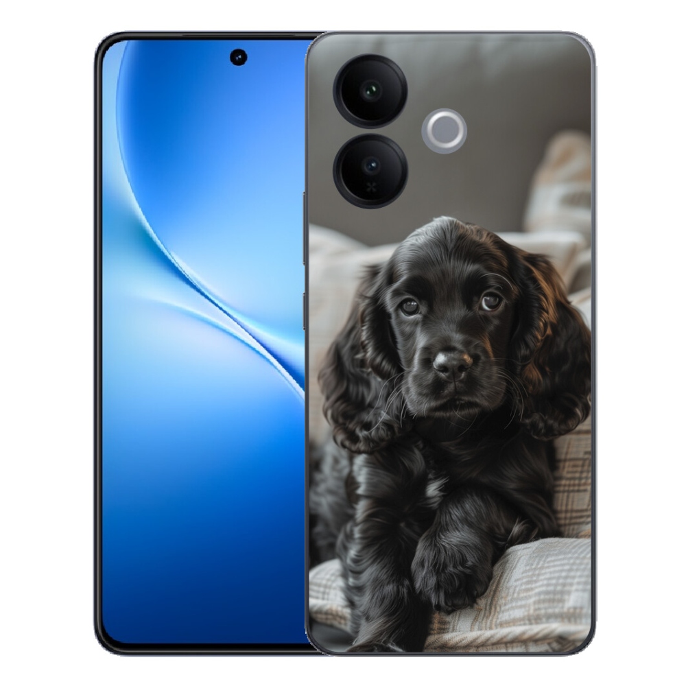 Gélový kryt mmCase na Vivo V70 Lite 5G - anglický kokeršpaniel