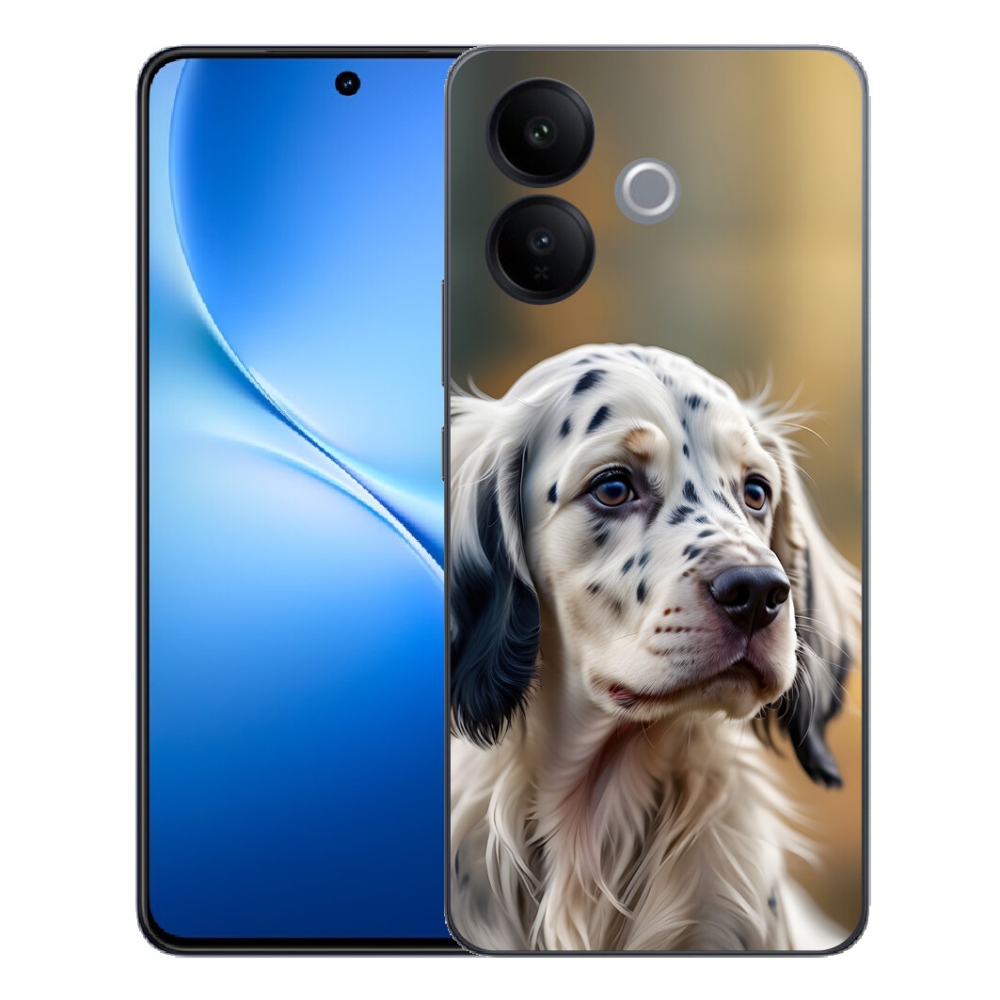 Gélový kryt mmCase na Vivo V70 Lite 5G - anglický seter
