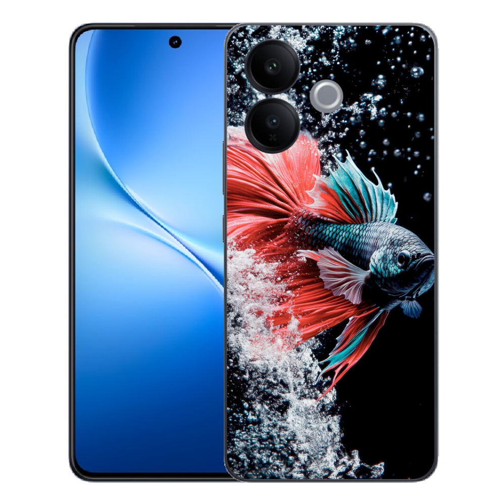 Gélový kryt mmCase na Vivo V70 Lite 5G - bojovníčka pestrá