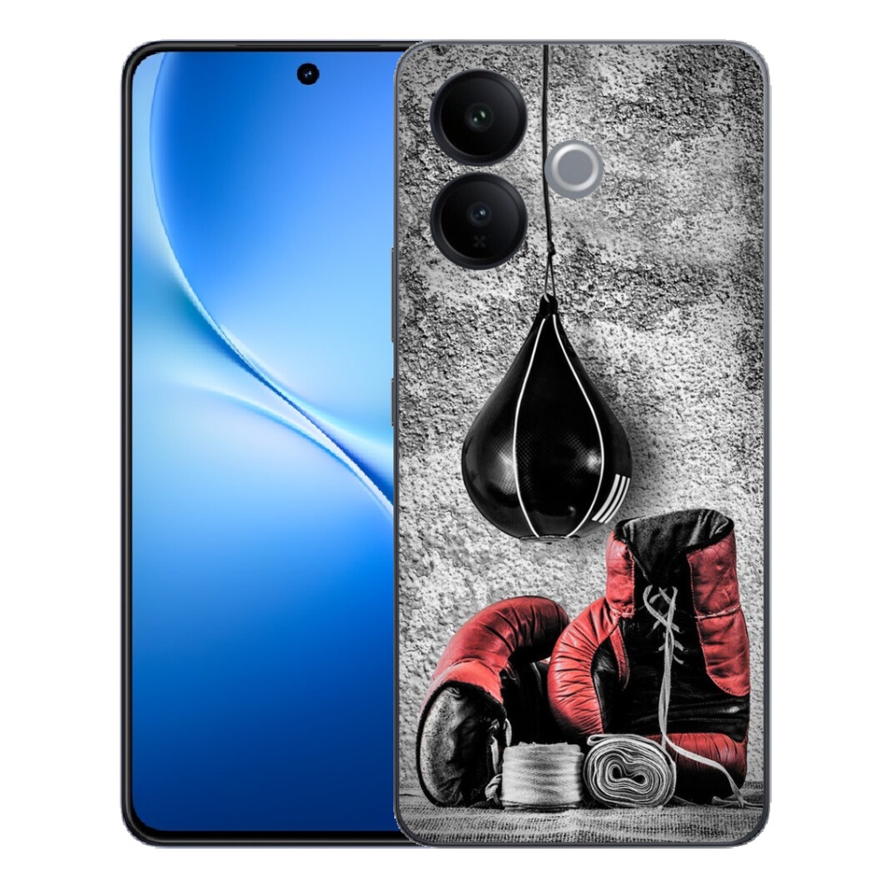 Gélový kryt mmCase na Vivo V70 Lite 5G - boxovacie vrece a rukavice