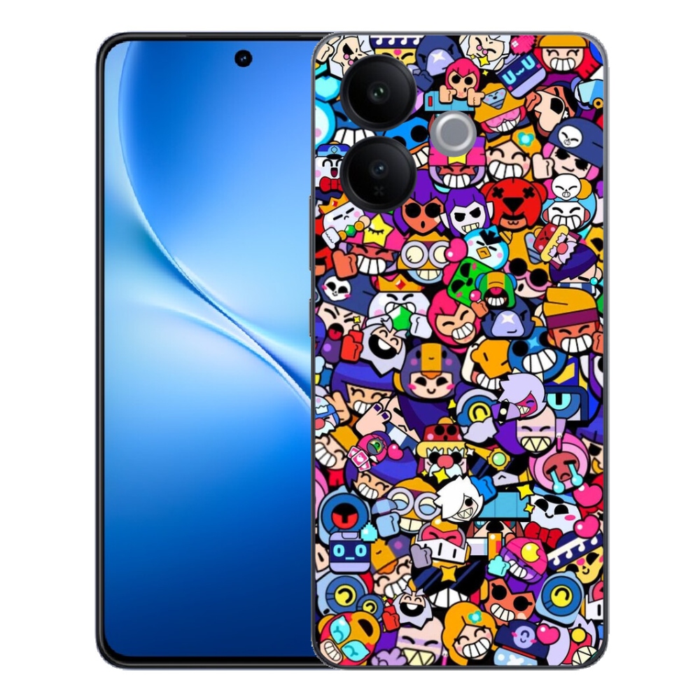 Gélový kryt mm Case na Vivo V70 Lite 5G - brawl stars 2
