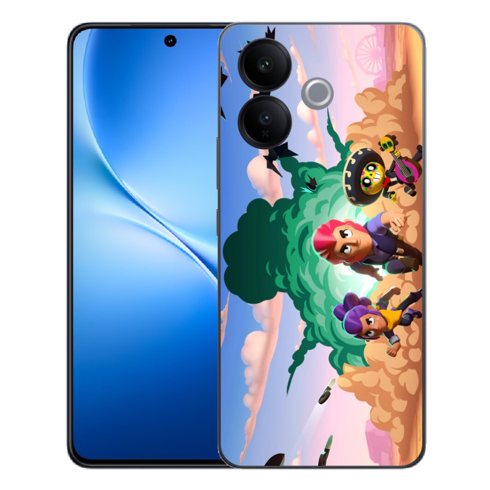 Gélový kryt mm Case na Vivo V70 Lite 5G - brawl stars