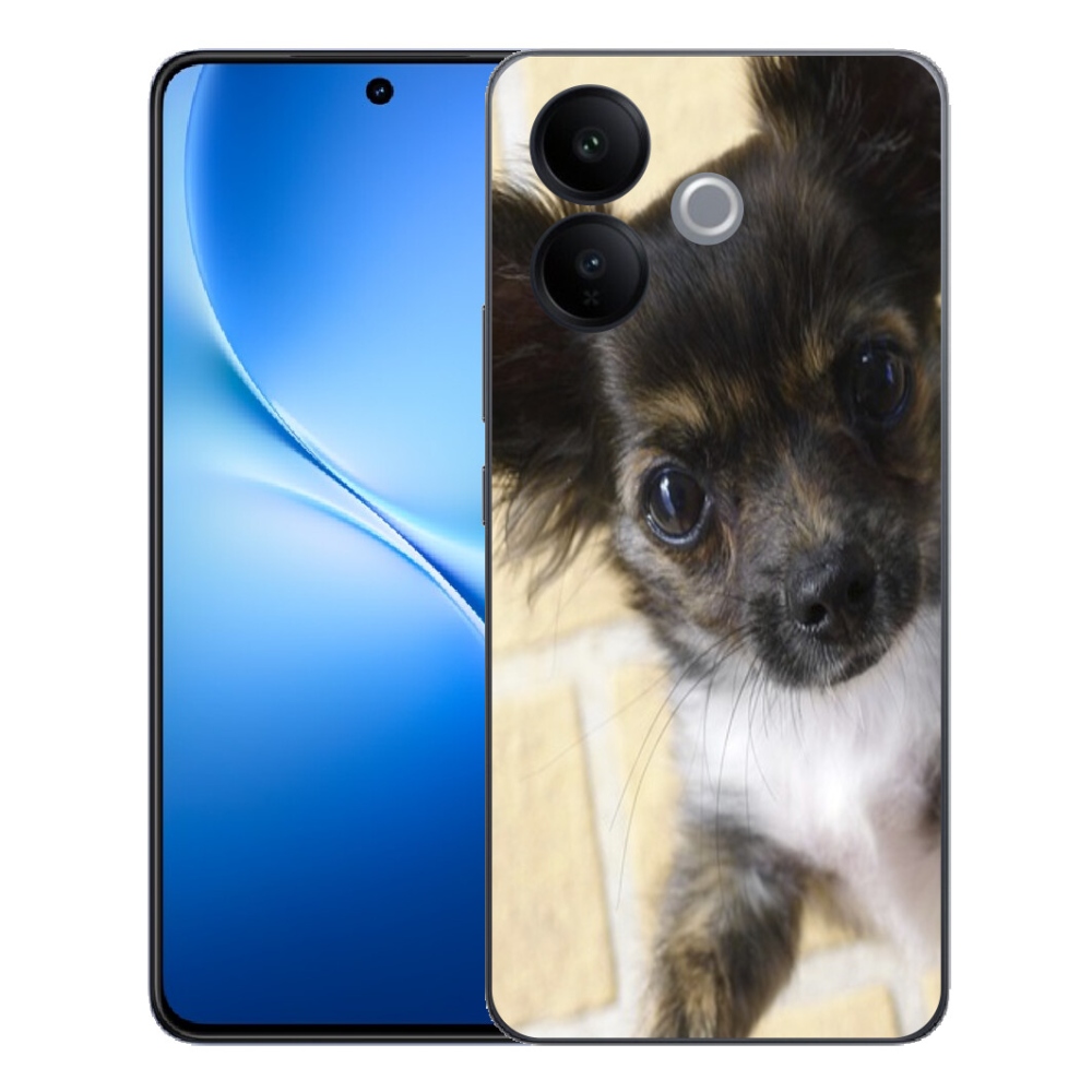 Gélový kryt mmCase na Vivo V70 Lite 5G - čivava 2