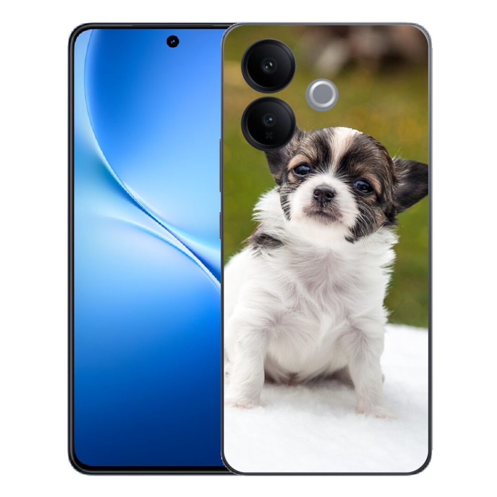 Gélový kryt mmCase na Vivo V70 Lite 5G - čivava 4