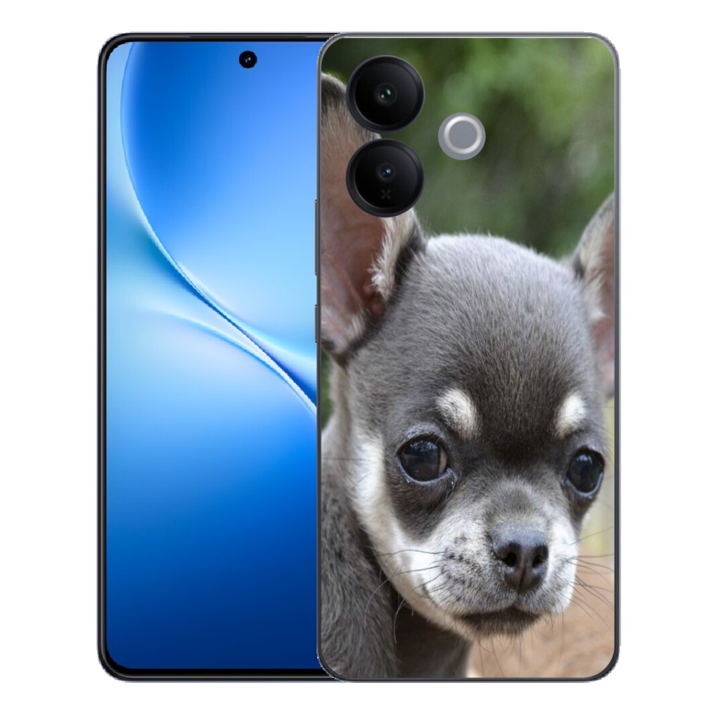 Gélový kryt mmCase na Vivo V70 Lite 5G - čivava