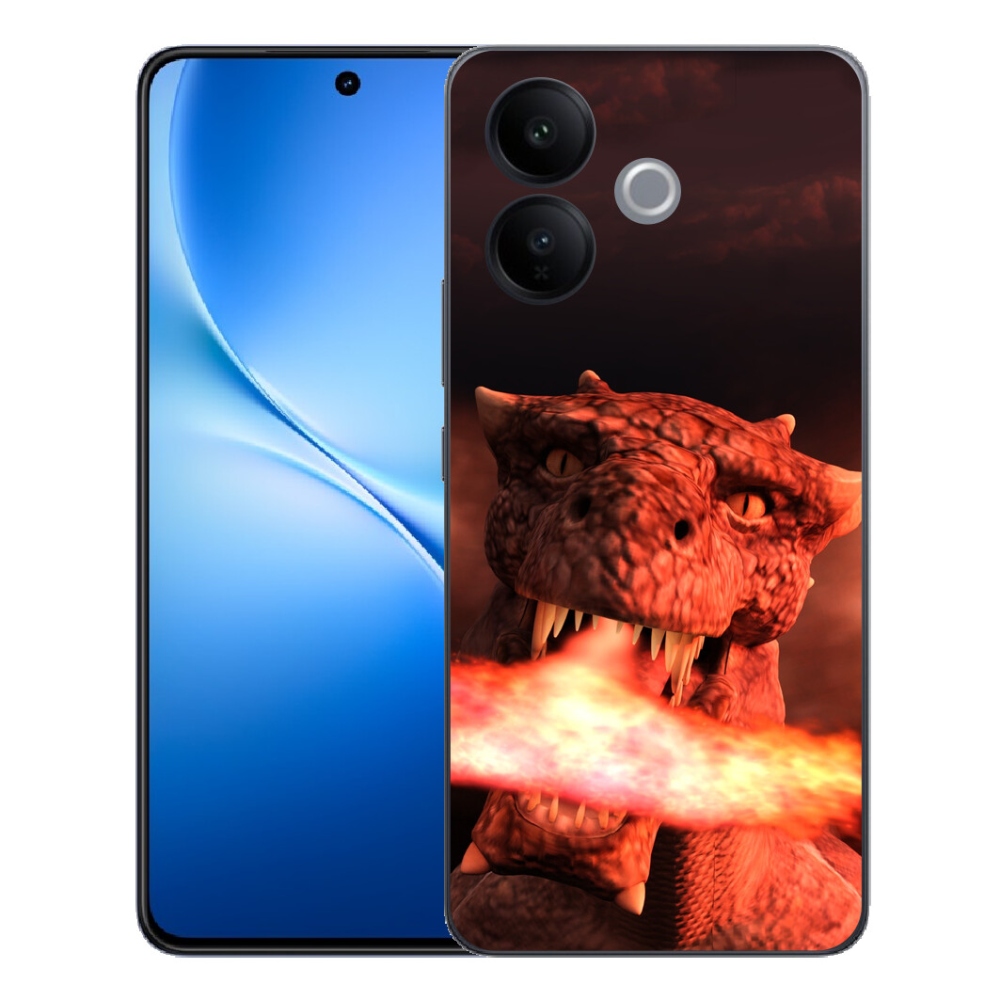 Gélový kryt mm Case na Vivo V70 Lite 5G - drak