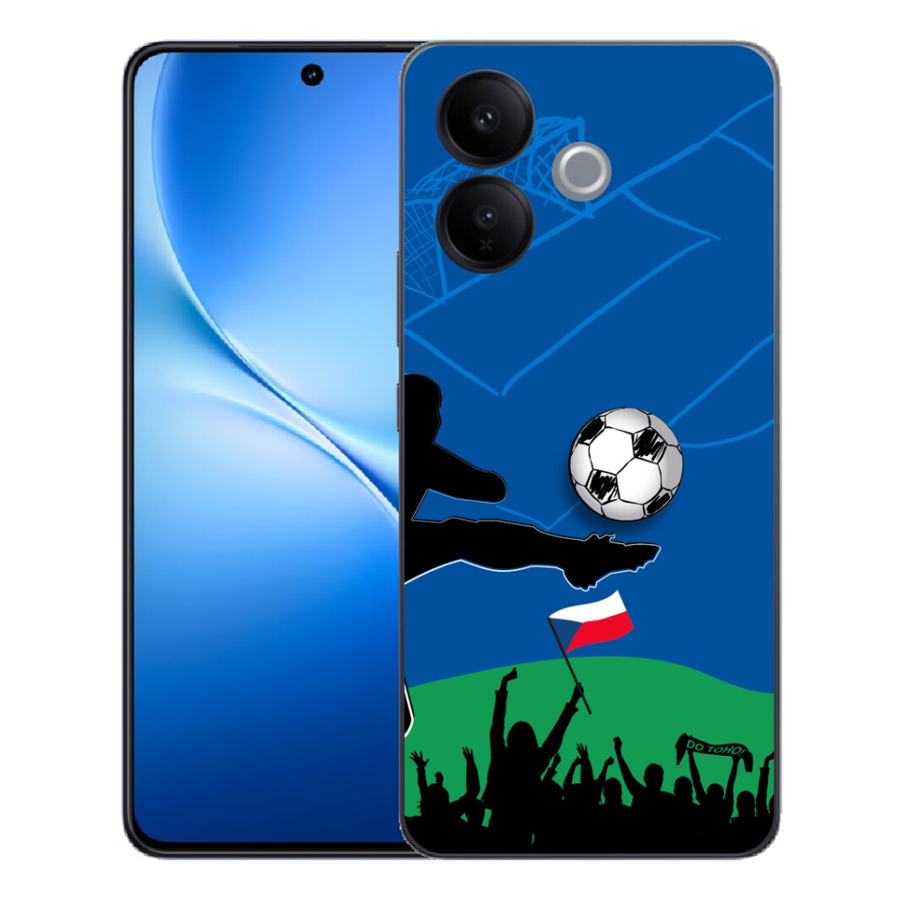 Gélový kryt mmCase na Vivo V70 Lite 5G - fanúšikovia futbalu