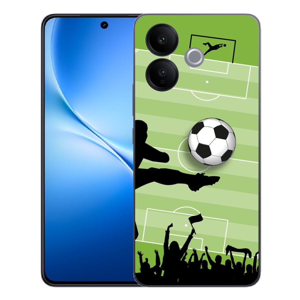 Gélový kryt mmCase na Vivo V70 Lite 5G - futbal 3