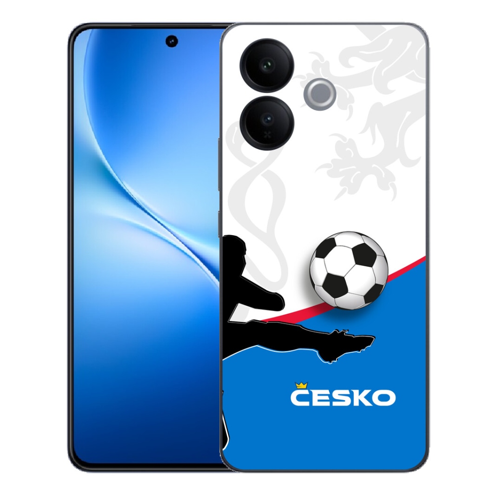 Gélový kryt mm Case na Vivo V70 Lite 5G - futbal Česko 3