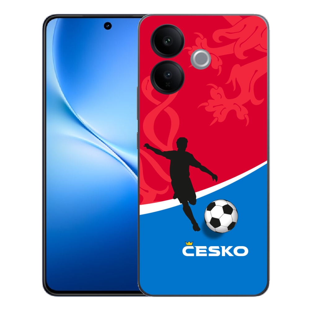 Gélový kryt mm Case na Vivo V70 Lite 5G - futbal Česko