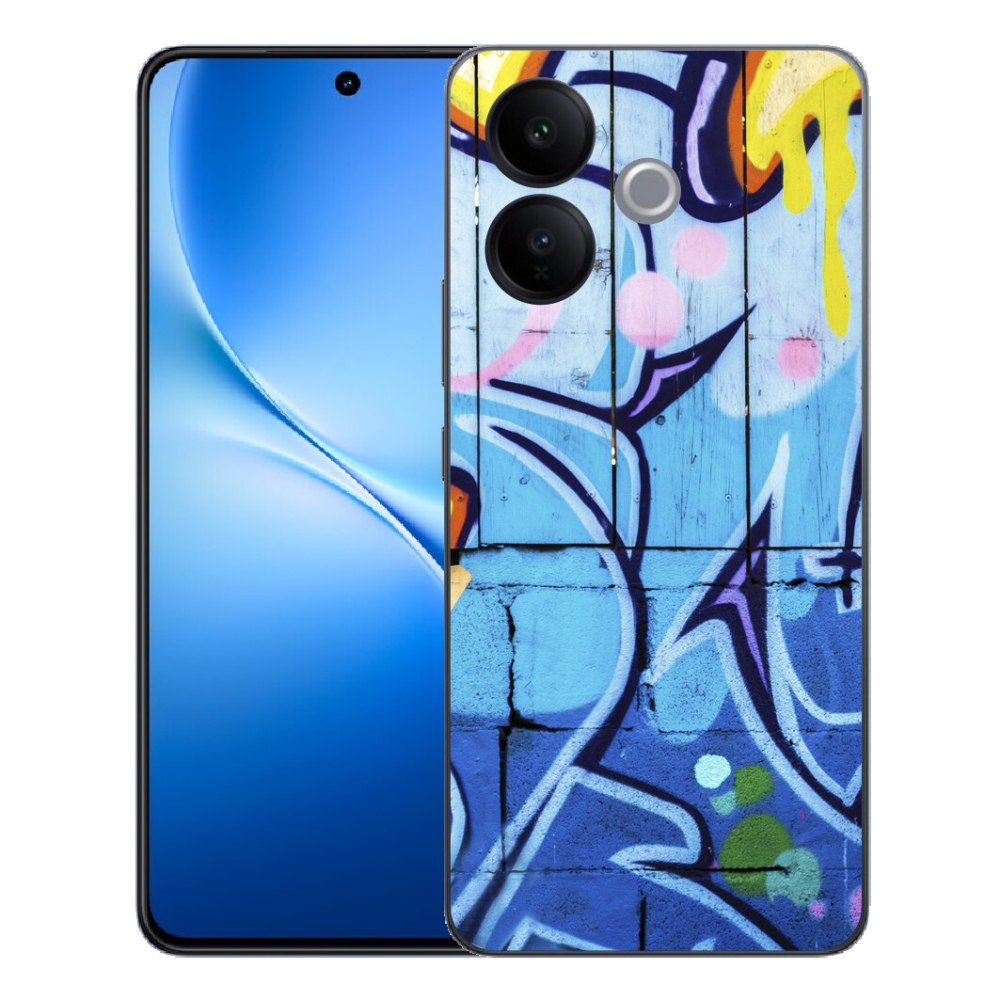 Gélový kryt mm Case na Vivo V70 Lite 5G - graffiti