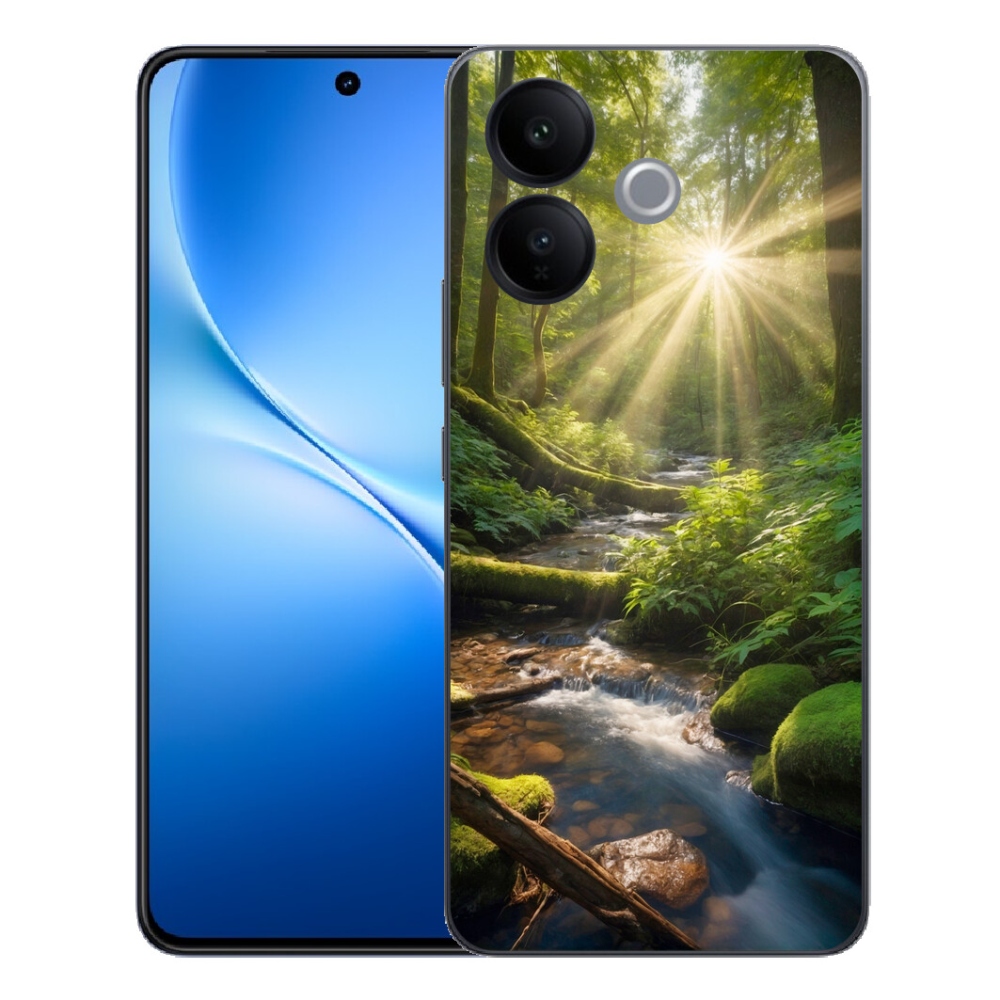 Gélový kryt mmCase na Vivo V70 Lite 5G - hlbina lesa