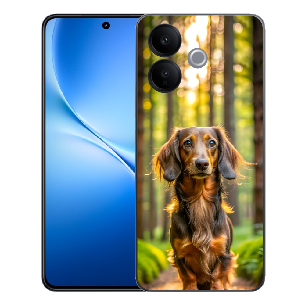 Gélový kryt mmCase na Vivo V70 Lite 5G - jazvečík 4