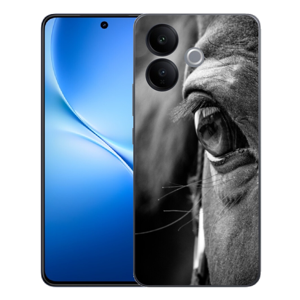 Gélový kryt mmCase na Vivo V70 Lite 5G - konský pohľad