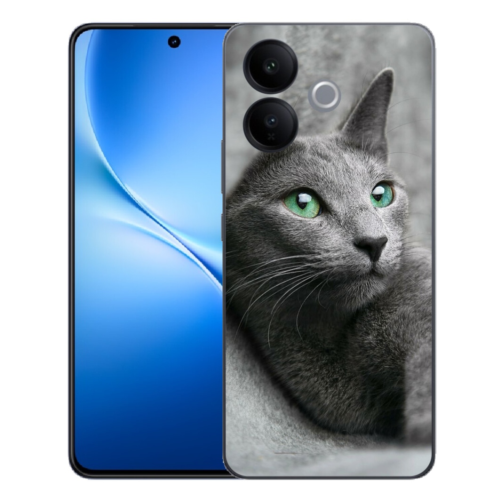 Gélový kryt mmCase na Vivo V70 Lite 5G - mačka 2