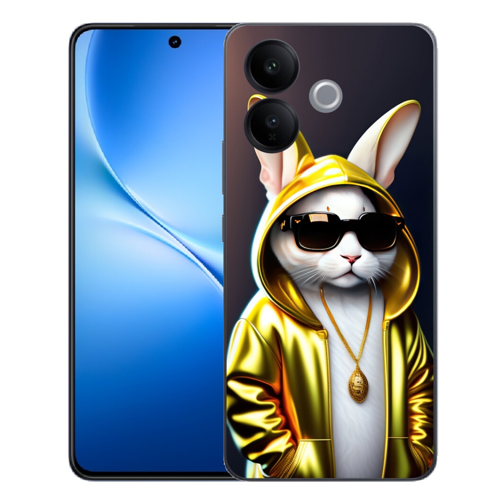Gélový kryt mmCase na Vivo V70 Lite 5G - mačka boss