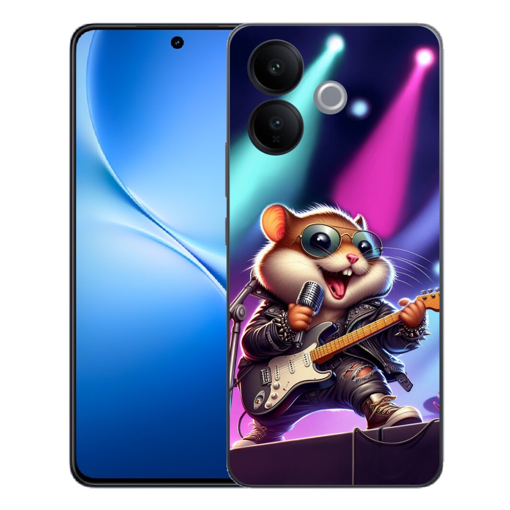 Gélový kryt mmCase na Vivo V70 Lite 5G - škrečok rocker