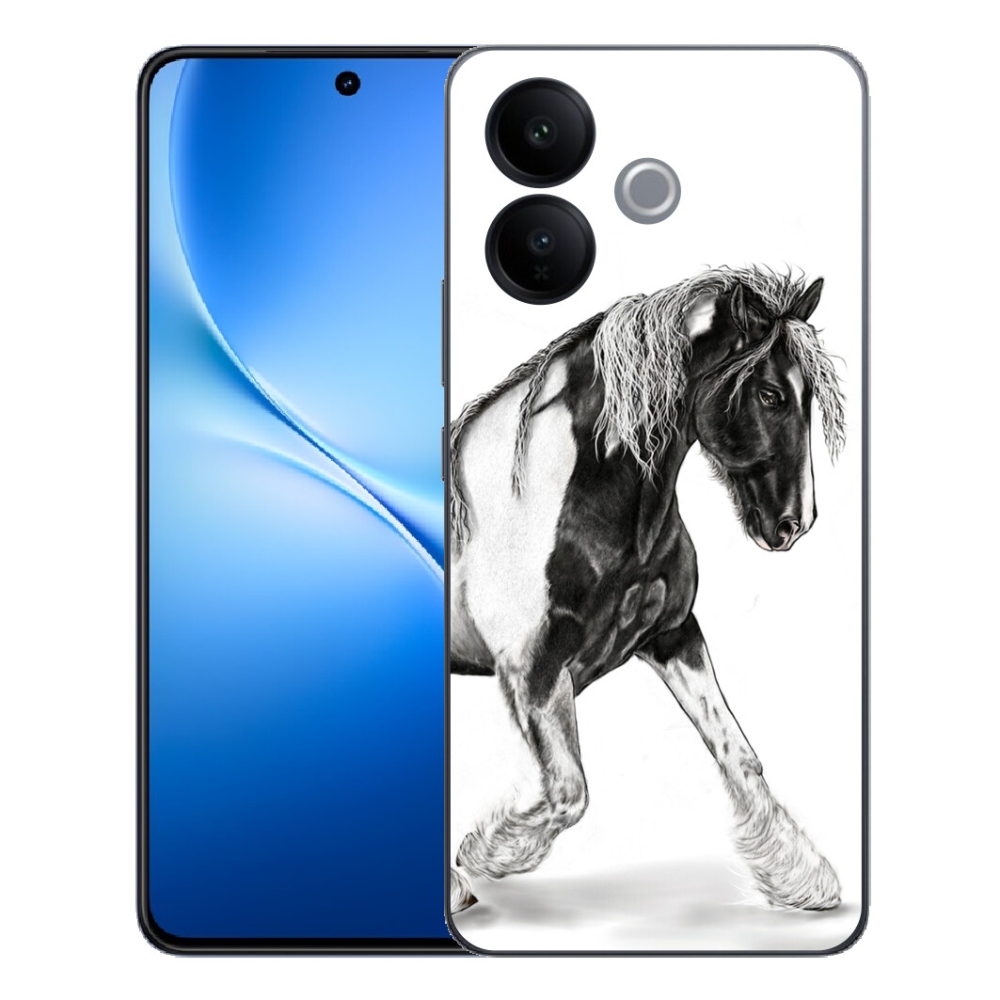 Gélový kryt mmCase na Vivo V70 Lite 5G - kôň
