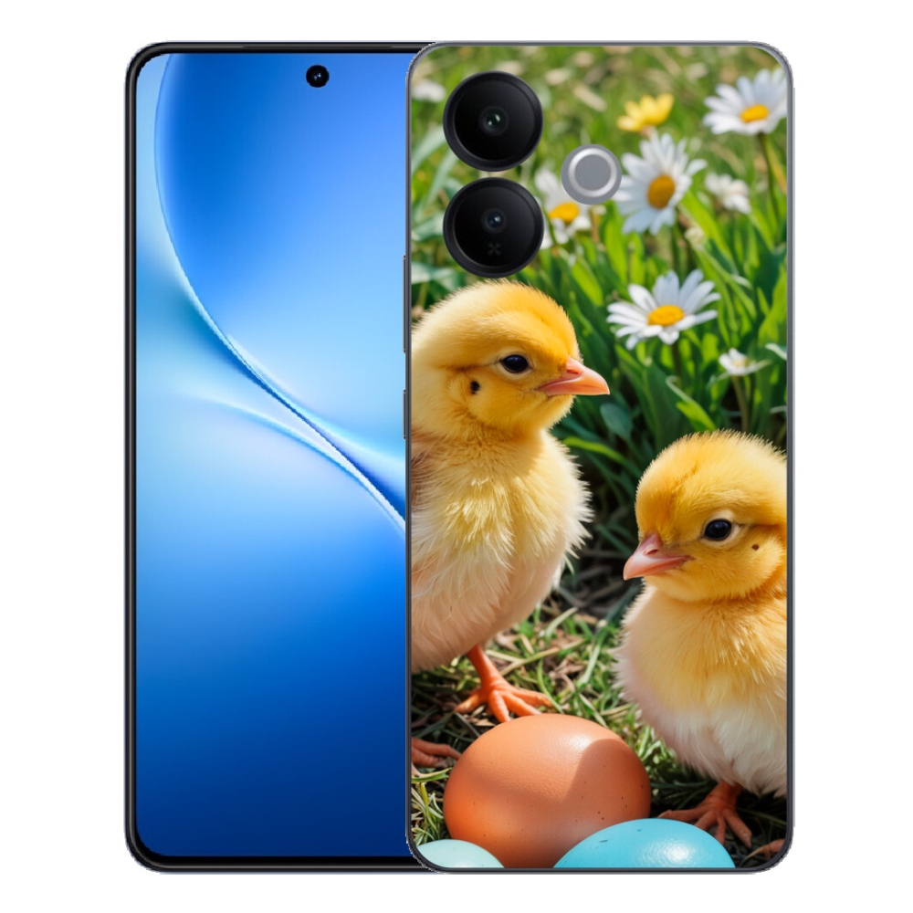 Gélový kryt mmCase na Vivo V70 Lite 5G - kuriatka