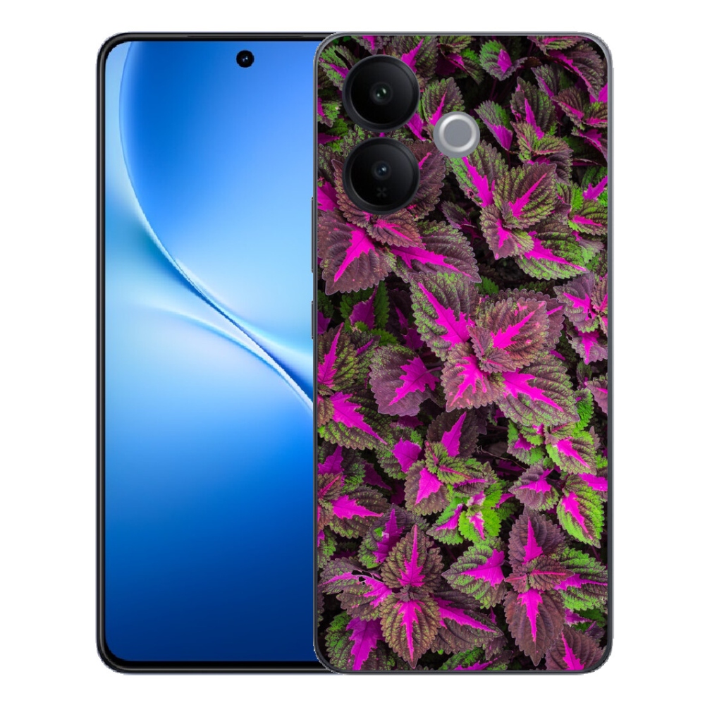 Gélový kryt mmCase na Vivo V70 Lite 5G - kvety 10