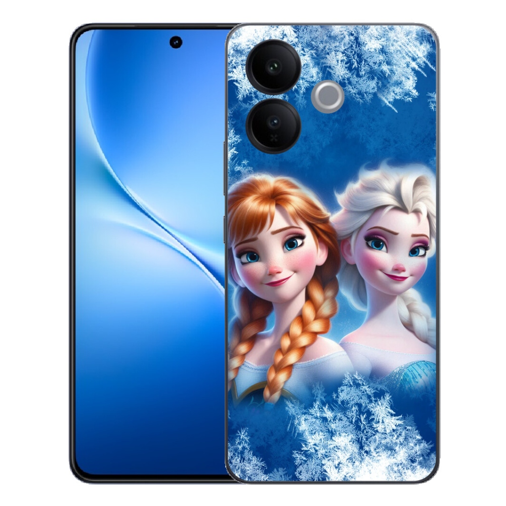 Gélový kryt mmCase na Vivo V70 Lite 5G - ľadové kráľovstvo 2