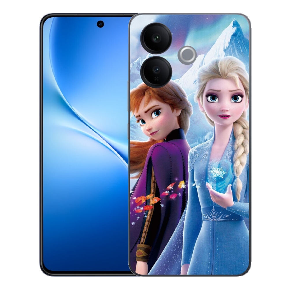 Gélový kryt mmCase na Vivo V70 Lite 5G - ľadové kráľovstvo 3