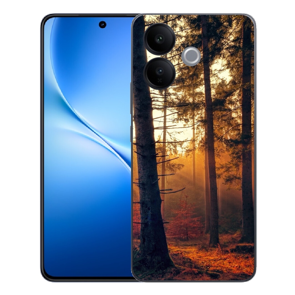 Gélový kryt mmCase na Vivo V70 Lite 5G - les