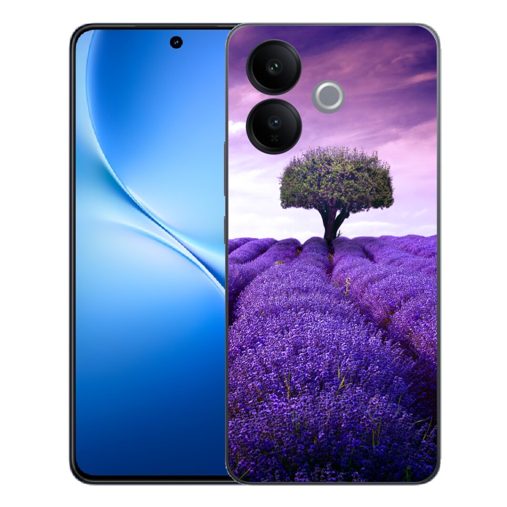 Gélový kryt mmCase na Vivo V70 Lite 5G - levanduľová lúka