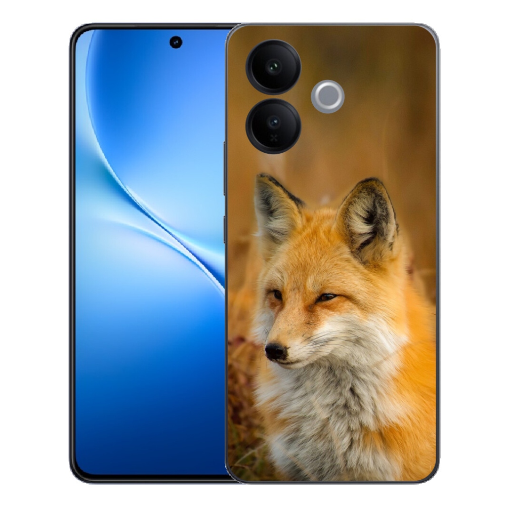 Gélový kryt mmCase na Vivo V70 Lite 5G - líška