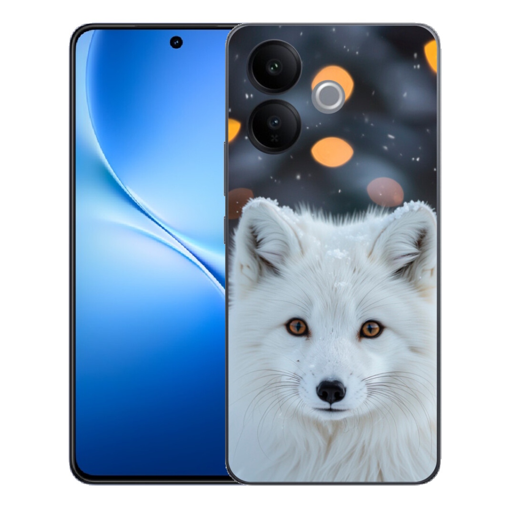 Gélový kryt mmCase na Vivo V70 Lite 5G - líška polárna