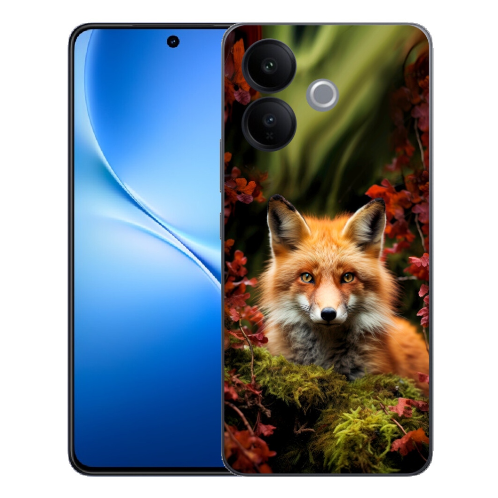 Gélový kryt mmCase na Vivo V70 Lite 5G - líška v lese