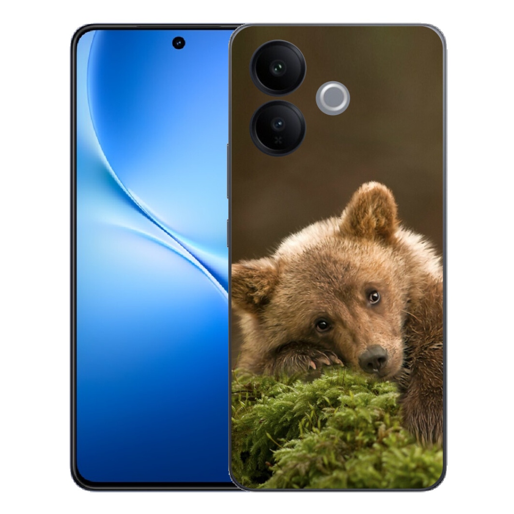 Gélový kryt mmCase na Vivo V70 Lite 5G - medveď