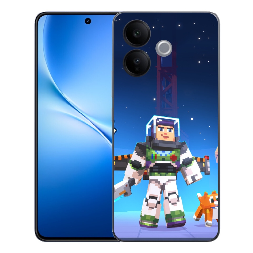 Gélový kryt mm Case na Vivo V70 Lite 5G - minecraft 2