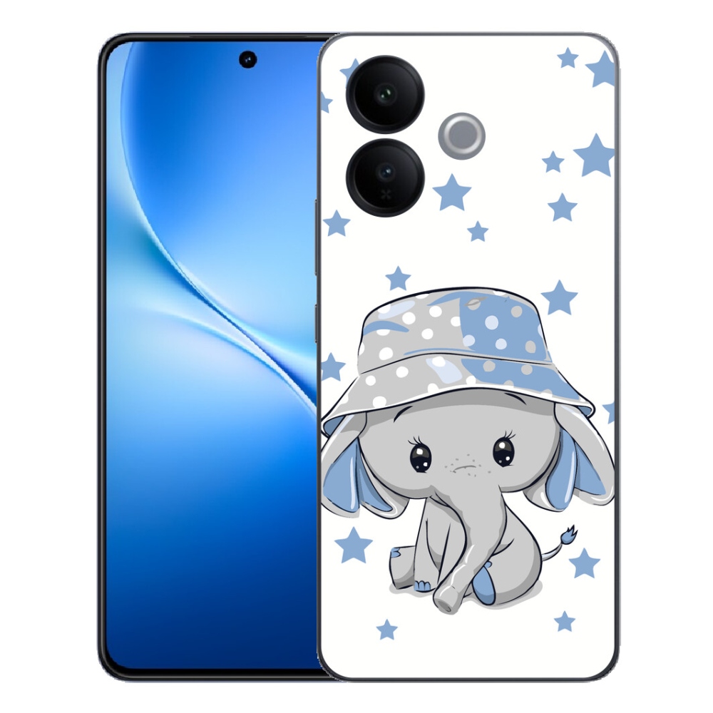 Gélový kryt mm Case na Vivo V70 Lite 5G - modrý slon