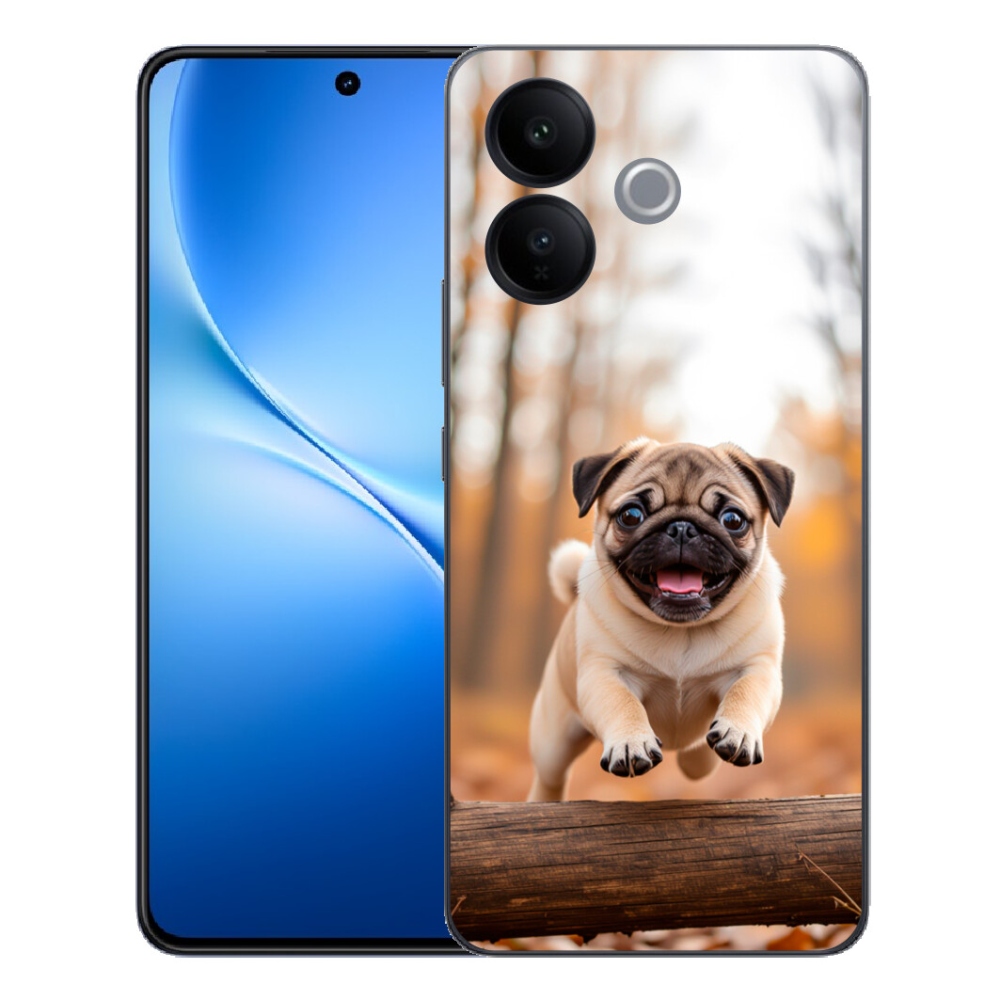Gélový kryt mm Case na Vivo V70 Lite 5G - mops 2