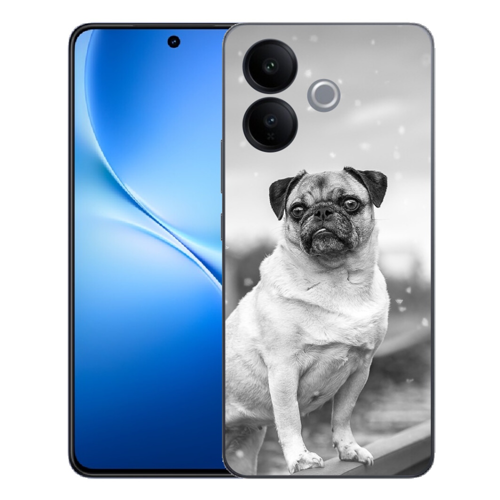 Gélový kryt mm Case na Vivo V70 Lite 5G - mops