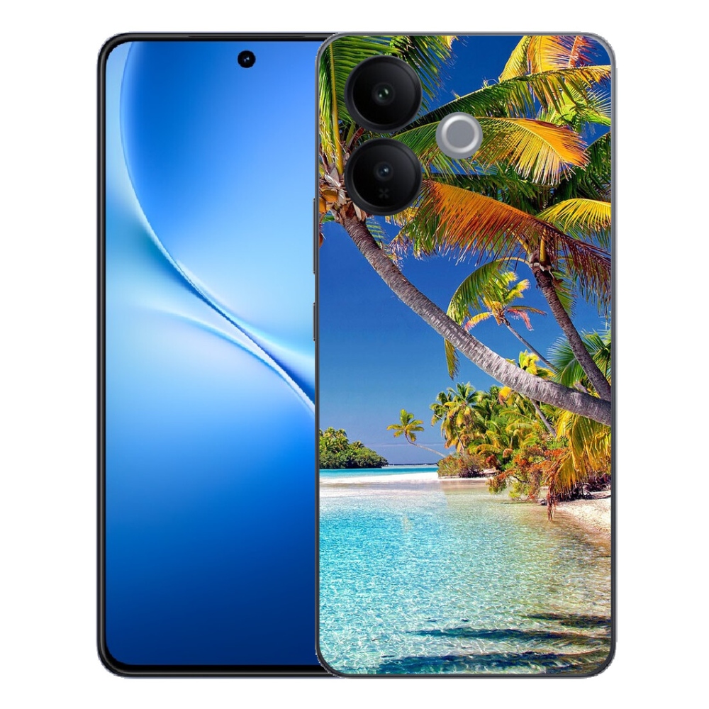 Gélový kryt mmCase na Vivo V70 Lite 5G - morská pláž