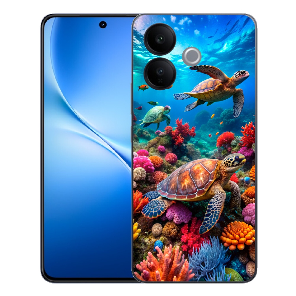 Gélový kryt mmCase na Vivo V70 Lite 5G - morský svet 2