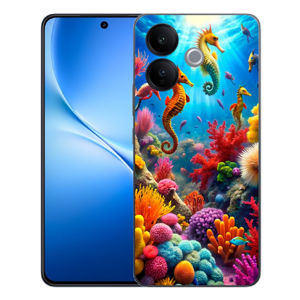 Gélový kryt mmCase na Vivo V70 Lite 5G - morský svet 3