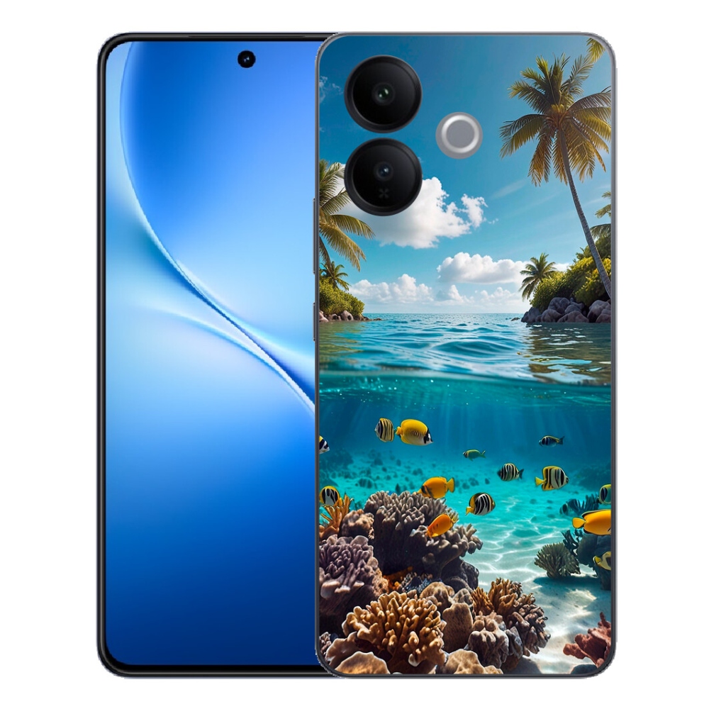 Gélový kryt mmCase na Vivo V70 Lite 5G - morský svet 4