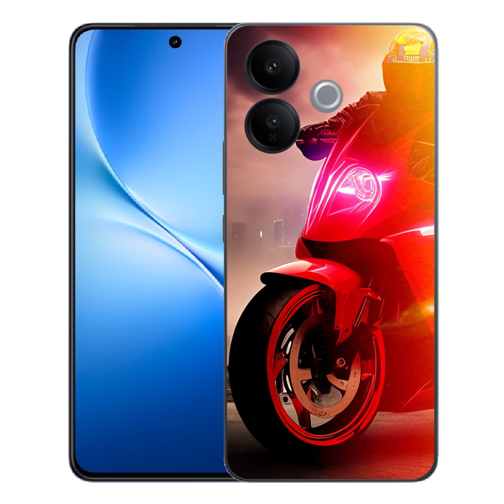 Gélový kryt mmCase na Vivo V70 Lite 5G - motorka