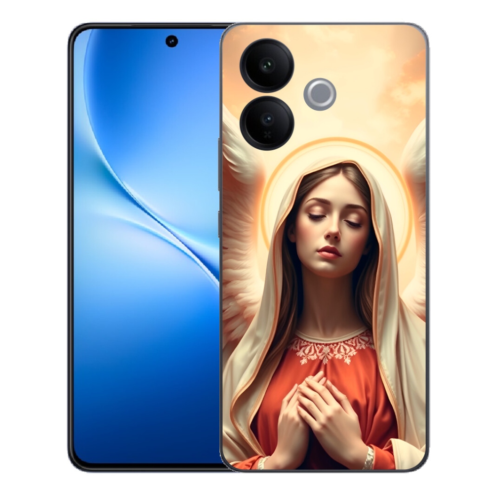 Gélový kryt mmCase na Vivo V70 Lite 5G - náboženský motív
