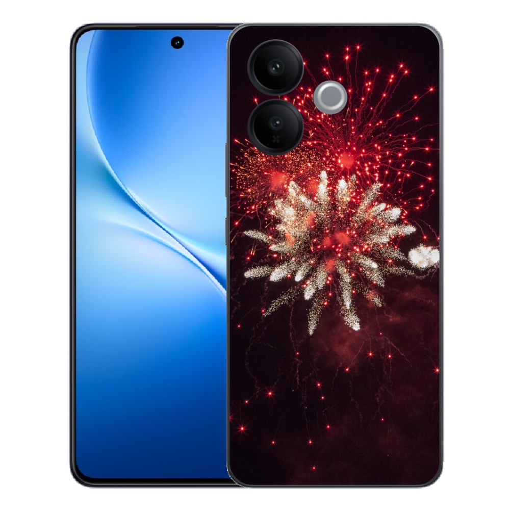 Gélový kryt mmCase na Vivo V70 Lite 5G - ohňostroj