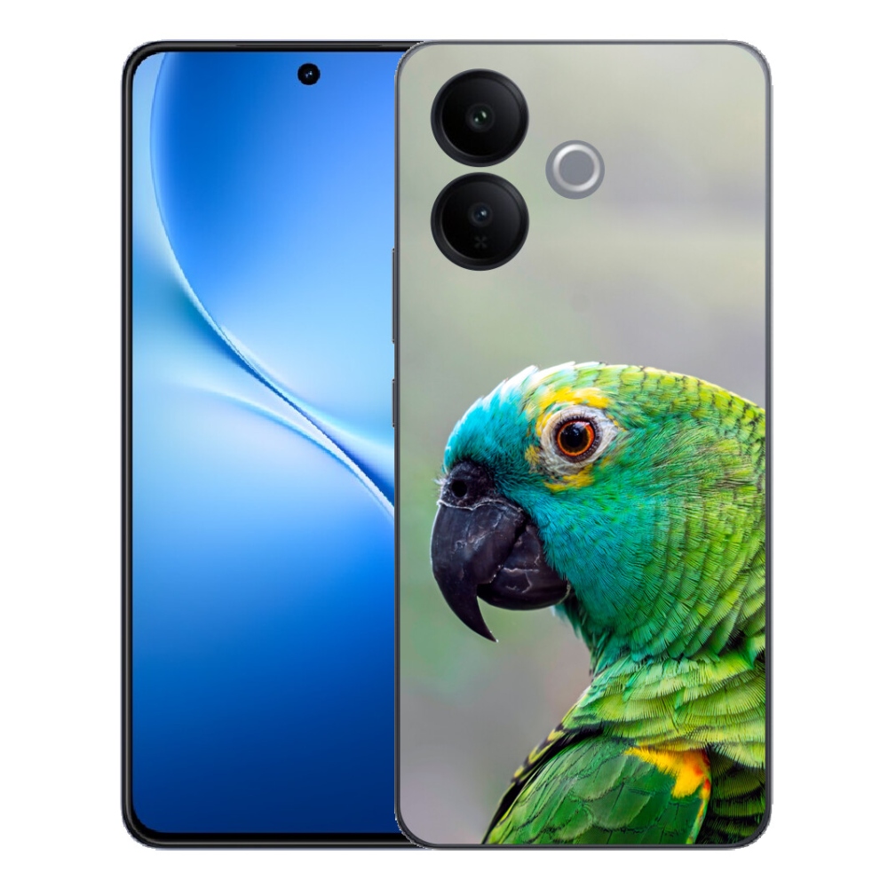 Gélový kryt mmCase na Vivo V70 Lite 5G - papagáj amazoňan