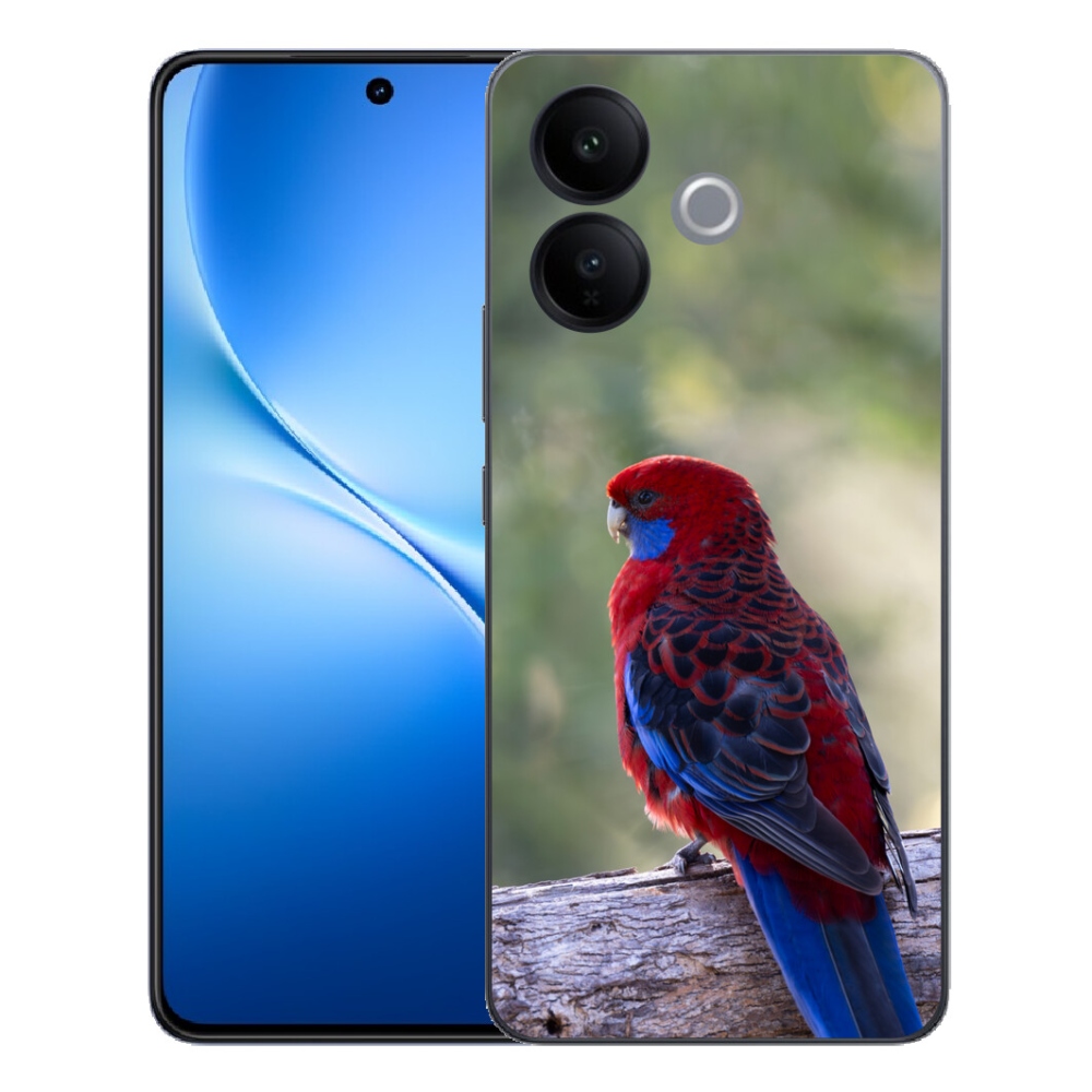 Gélový kryt mmCase na Vivo V70 Lite 5G - papagáj rosela