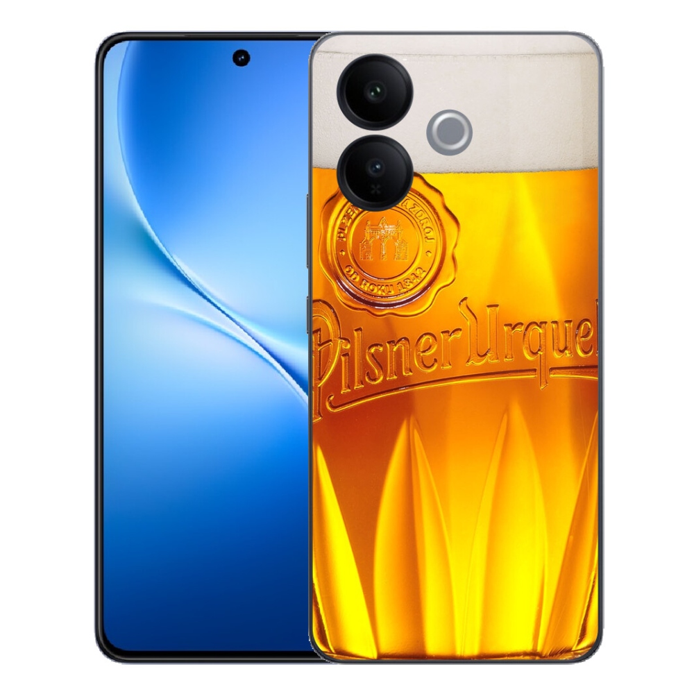 Gélový kryt mm Case na Vivo V70 Lite 5G - pivo