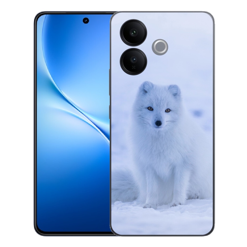 Gélový kryt mmCase na Vivo V70 Lite 5G - polárna líška