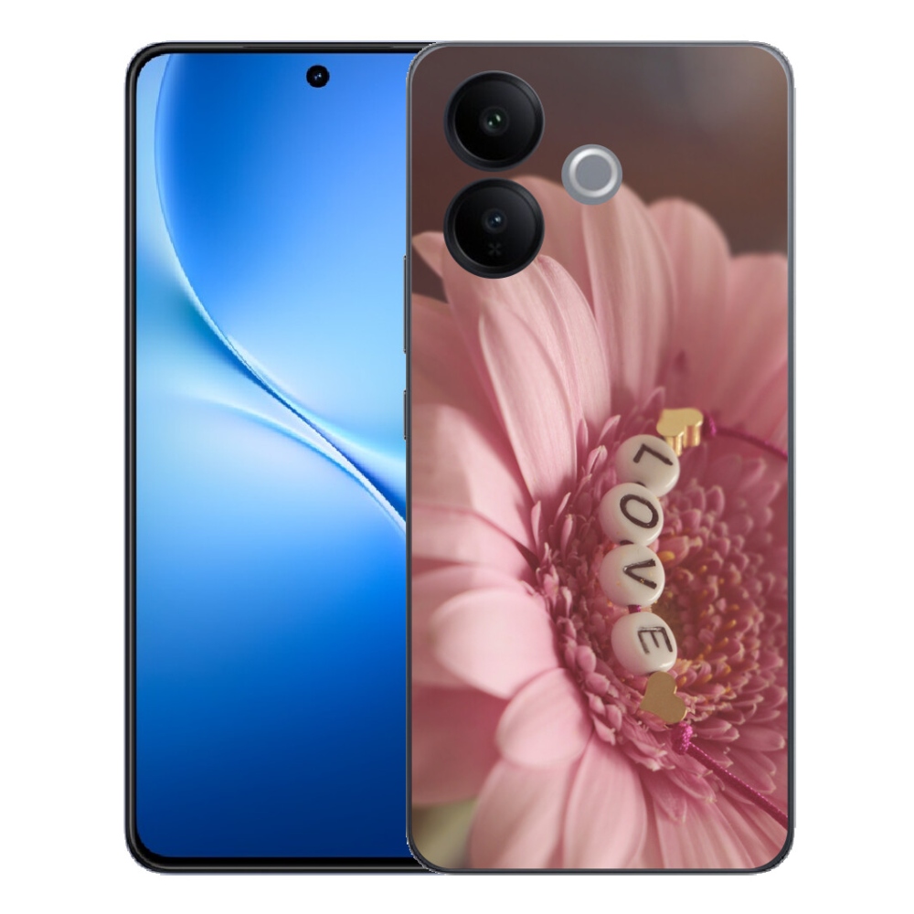 Gélový kryt mmCase na Vivo V70 Lite 5G - prívesok love