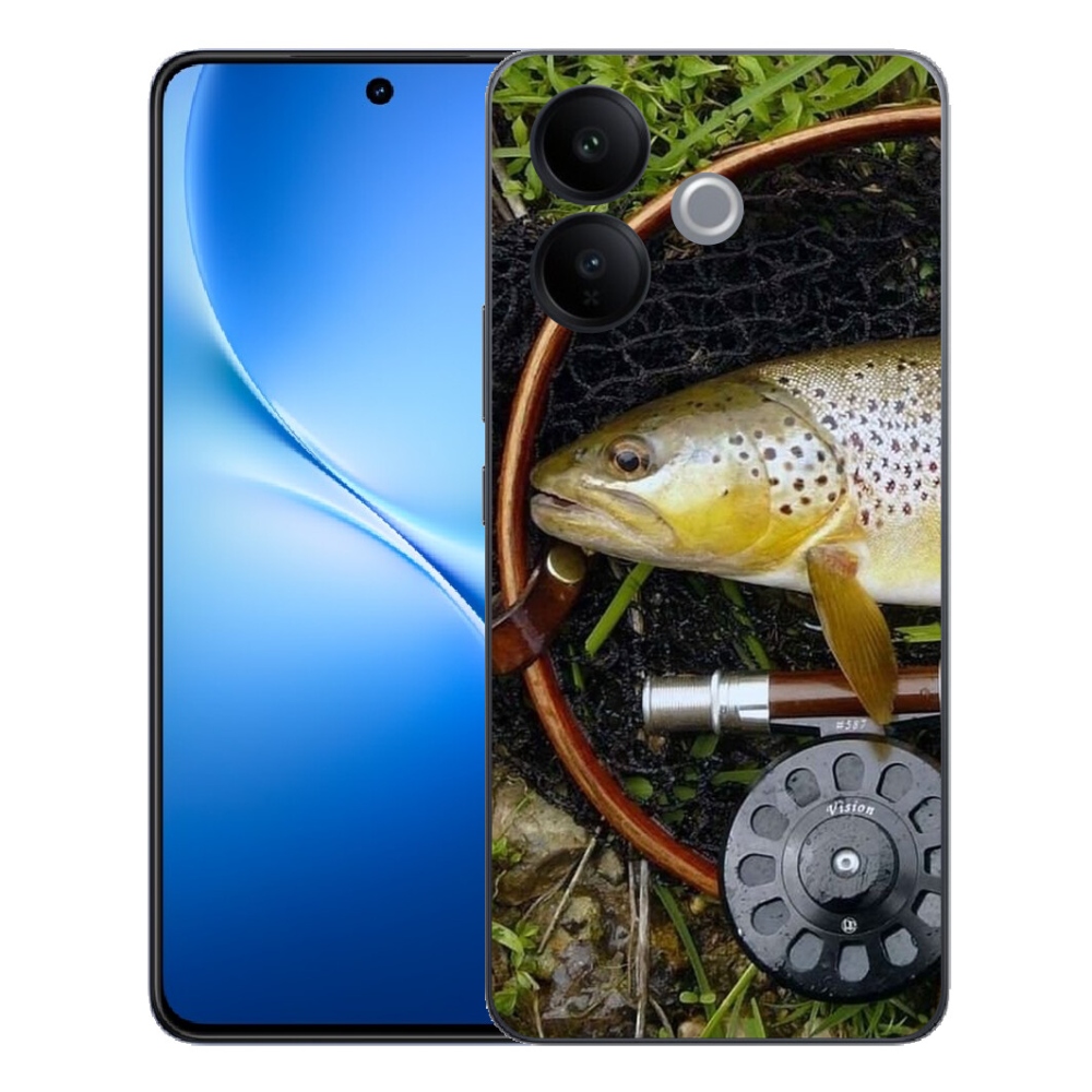Gélový kryt mmCase na Vivo V70 Lite 5G - pstruh 2