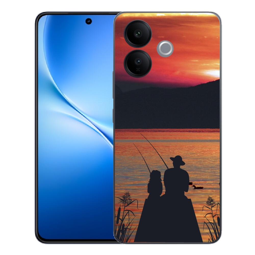 Gélový kryt mmCase na Vivo V70 Lite 5G - rybárčenie 3